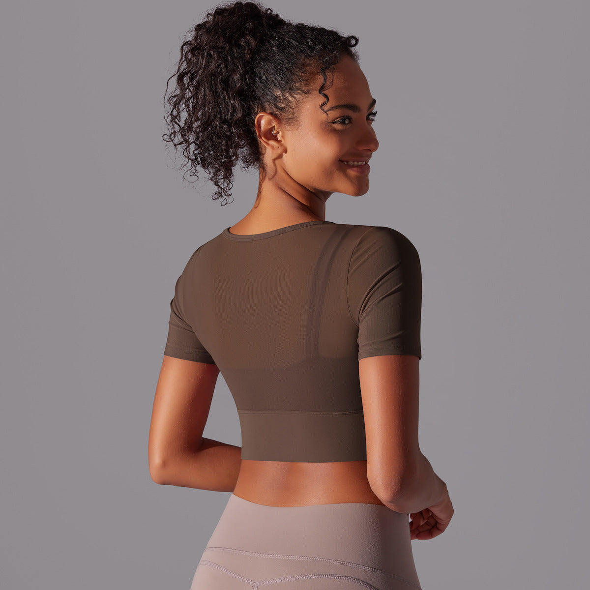 sujetador top correr fitness yoga