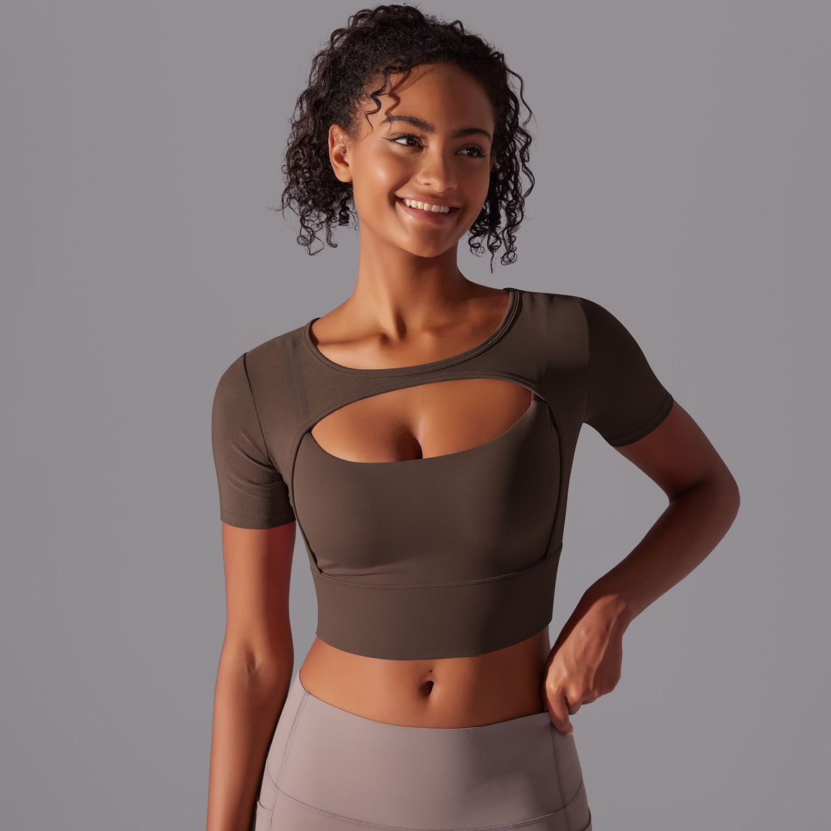 sujetador top correr fitness yoga