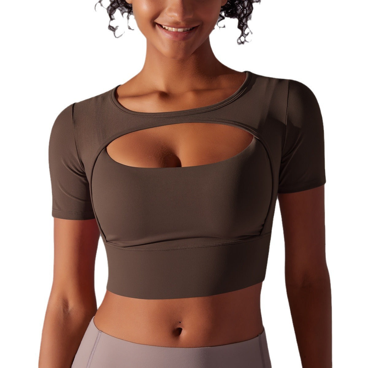 sujetador top correr fitness yoga