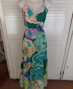 Vestido de playa floreado