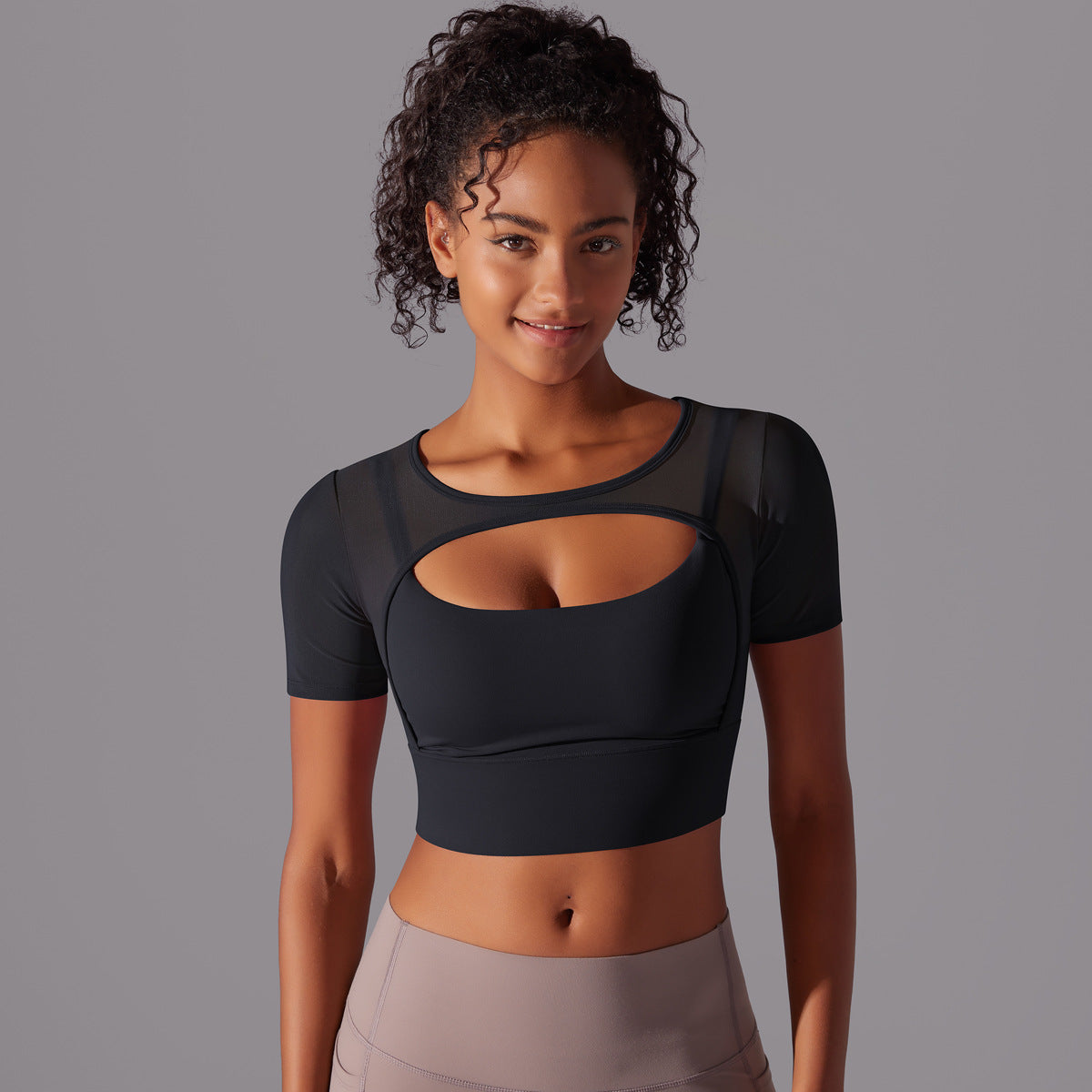 sujetador top correr fitness yoga