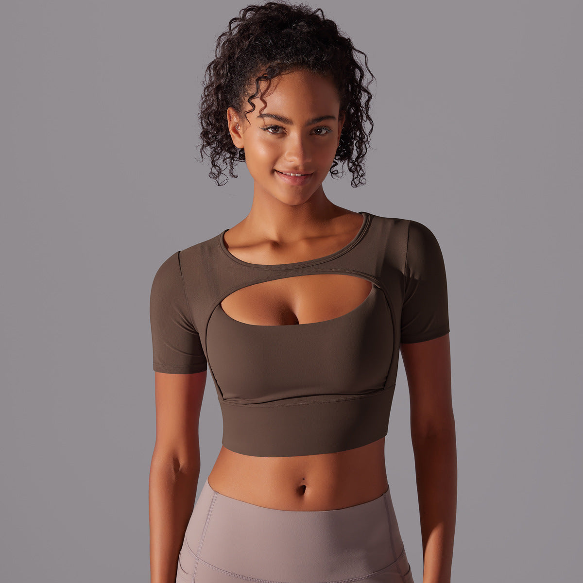 sujetador top correr fitness yoga