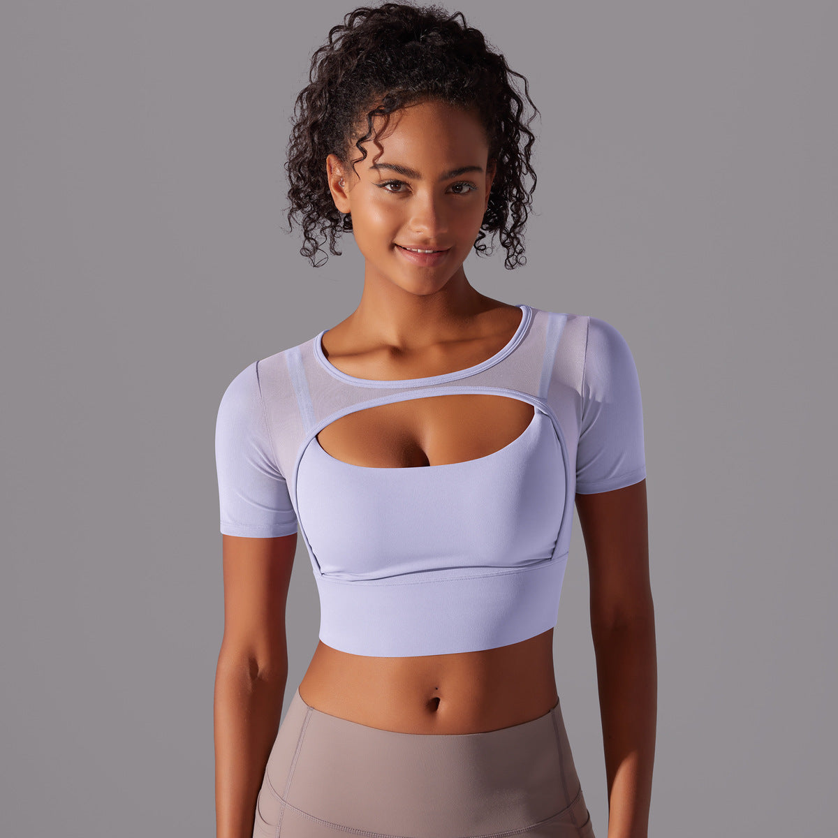sujetador top correr fitness yoga